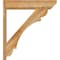 Ekena Millwork Olympic Slat Rough Sawn Outlooker, Western Red Cedar, 8"W x 36"D x 40"H OUT08X36X40OLY06RWR - alternate 3